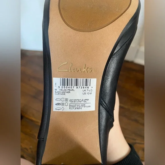 Clarks Sz 10 Knee High Leather Boots - Picture 7 of 8